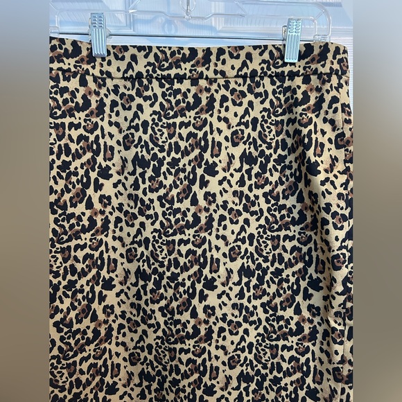 NWT J Crew Animal Print No 2 Pencil Skirt - Picture 3 of 8